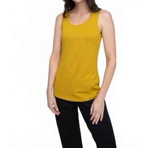 NEW LIV BY HABITAT foundation knit tank in gold